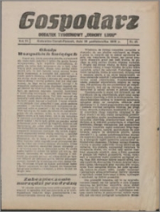 Gospodarz : dodatek tygodniowy "Obrony Ludu" i "Głosu Robotnika" 1933, R. 3 nr 43