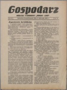 Gospodarz : dodatek tygodniowy "Obrony Ludu" i "Głosu Robotnika" 1933, R. 3 nr 44