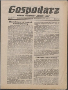 Gospodarz : dodatek tygodniowy "Obrony Ludu" i "Głosu Robotnika" 1933, R. 3 nr 46