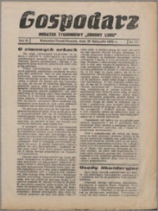 Gospodarz : dodatek tygodniowy "Obrony Ludu" i "Głosu Robotnika" 1933, R. 3 nr 47