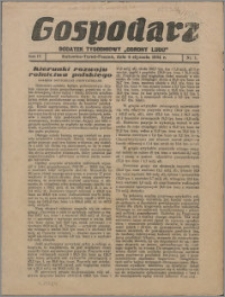 Gospodarz : dodatek tygodniowy "Obrony Ludu" i "Głosu Robotnika" 1934, R. 4 nr 1