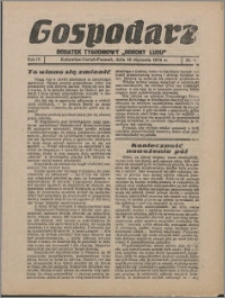 Gospodarz : dodatek tygodniowy "Obrony Ludu" i "Głosu Robotnika" 1934, R. 4 nr 3