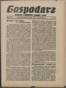Gospodarz : dodatek tygodniowy "Obrony Ludu" i "Głosu Robotnika" 1934, R. 4 nr 9