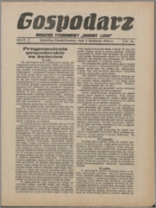 Gospodarz : dodatek tygodniowy "Obrony Ludu" i "Głosu Robotnika" 1934, R. 4 nr 14