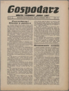 Gospodarz : dodatek tygodniowy "Obrony Ludu" i "Głosu Robotnika" 1934, R. 4 nr 15