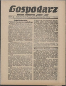 Gospodarz : dodatek tygodniowy "Obrony Ludu" i "Głosu Robotnika" 1934, R. 4 nr 42