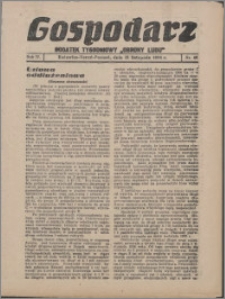 Gospodarz : dodatek tygodniowy "Obrony Ludu" i "Głosu Robotnika" 1934, R. 4 nr 46