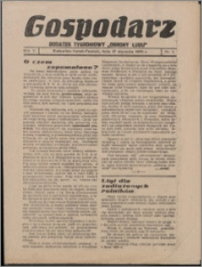 Gospodarz : dodatek tygodniowy "Obrony Ludu" i "Głosu Robotnika" 1935, R. 5 nr 3
