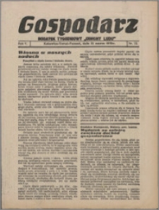 Gospodarz : dodatek tygodniowy "Obrony Ludu" i "Głosu Robotnika" 1935, R. 5 nr 12