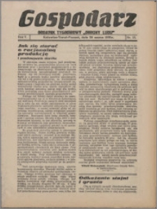 Gospodarz : dodatek tygodniowy "Obrony Ludu" i "Głosu Robotnika" 1935, R. 5 nr 13