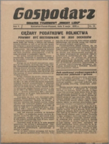 Gospodarz : dodatek tygodniowy "Obrony Ludu" i "Głosu Robotnika" 1935, R. 5 nr 18
