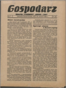 Gospodarz : dodatek tygodniowy "Obrony Ludu" i "Głosu Robotnika" 1935, R. 5 nr 25