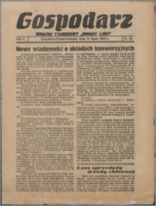 Gospodarz : dodatek tygodniowy "Obrony Ludu" i "Głosu Robotnika" 1935, R. 5 nr 28