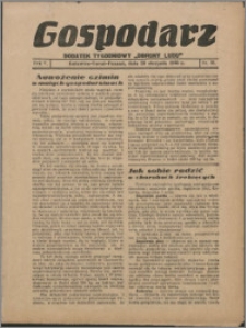 Gospodarz : dodatek tygodniowy "Obrony Ludu" i "Głosu Robotnika" 1935, R. 5 nr 35