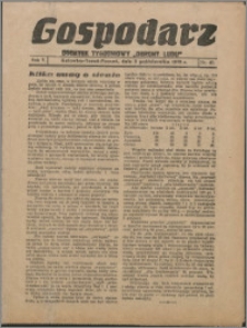 Gospodarz : dodatek tygodniowy "Obrony Ludu" i "Głosu Robotnika" 1935, R. 5 nr 40