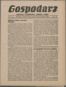 Gospodarz : dodatek tygodniowy "Obrony Ludu" i "Głosu Robotnika" 1935, R. 5 nr 42