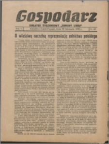 Gospodarz : dodatek tygodniowy "Obrony Ludu" i "Głosu Robotnika" 1935, R. 5 nr 48