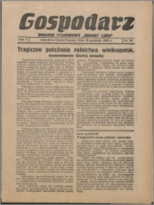 Gospodarz : dodatek tygodniowy "Obrony Ludu" i "Głosu Robotnika" 1935, R. 5 nr 50