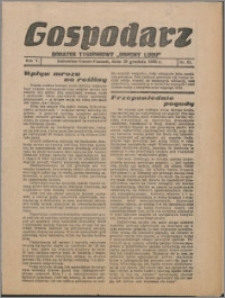 Gospodarz : dodatek tygodniowy "Obrony Ludu" i "Głosu Robotnika" 1935, R. 5 nr 51