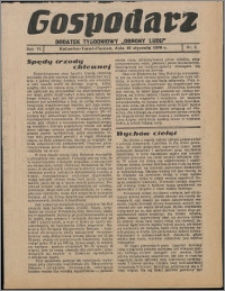 Gospodarz : dodatek tygodniowy "Obrony Ludu" i "Głosu Robotnika" 1936, R. 6 nr 2
