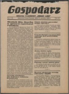 Gospodarz : dodatek tygodniowy "Obrony Ludu" i "Głosu Robotnika" 1936, R. 6 nr 21