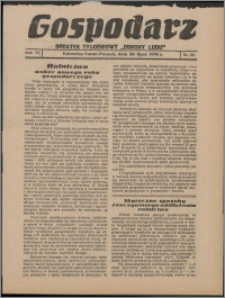 Gospodarz : dodatek tygodniowy "Obrony Ludu" i "Głosu Robotnika" 1936, R. 6 nr 28