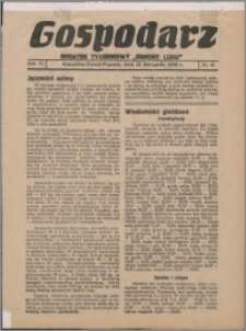 Gospodarz : dodatek tygodniowy "Obrony Ludu" i "Głosu Robotnika" 1936, R. 6 nr 45