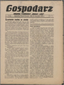 Gospodarz : dodatek tygodniowy "Obrony Ludu" i "Głosu Robotnika" 1938, R. 8 nr 3