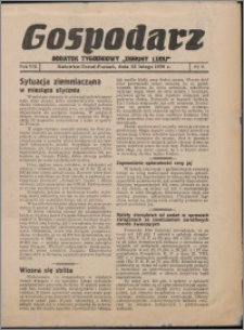 Gospodarz : dodatek tygodniowy "Obrony Ludu" i "Głosu Robotnika" 1938, R. 8 nr 8