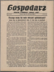 Gospodarz : dodatek tygodniowy "Obrony Ludu" i "Głosu Robotnika" 1938, R. 8 nr 24