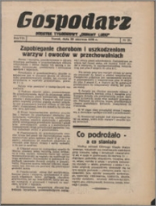 Gospodarz : dodatek tygodniowy "Obrony Ludu" i "Głosu Robotnika" 1938, R. 8 nr 25