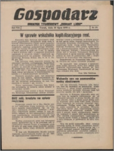 Gospodarz : dodatek tygodniowy "Obrony Ludu" i "Głosu Robotnika" 1938, R. 8 nr 27