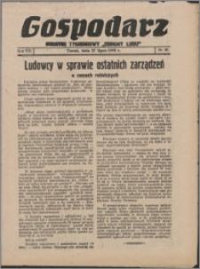 Gospodarz : dodatek tygodniowy "Obrony Ludu" i "Głosu Robotnika" 1938, R. 8 nr 29