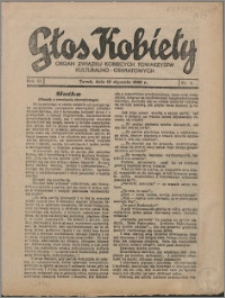 Głos Kobiety 1933, R. 3 nr 1