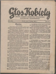 Głos Kobiety 1933, R. 3 nr 2