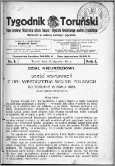 Tygodnik Toruński 1924, R. 1, nr 3