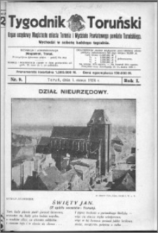 Tygodnik Toruński 1924, R. 1, nr 9