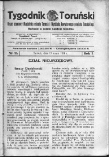 Tygodnik Toruński 1924, R. 1, nr 20