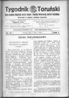 Tygodnik Toruński 1924, R. 1, nr 27