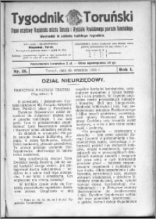 Tygodnik Toruński 1924, R. 1, nr 38