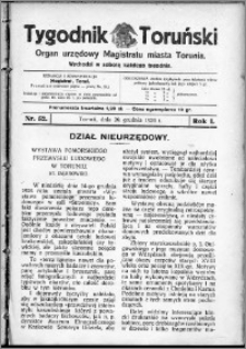 Tygodnik Toruński 1924, R. 1, nr 52