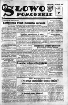 Słowo Pomorskie 1935.08.20 R.15 nr 190