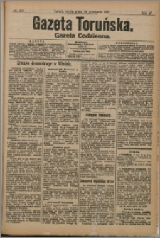 Gazeta Toruńska 1911, R. 47 nr 216