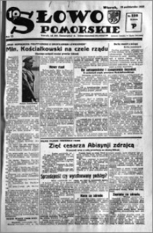 Słowo Pomorskie 1935.10.15 R.15 nr 238