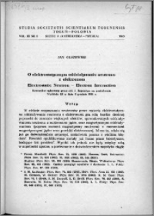 Studia Societatis Scientiarum Torunensis. Sectio A, Mathematica-Physica Vol. 3, nr 3 (1953)
