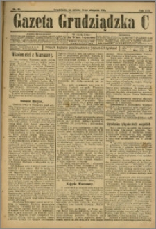 Gazeta Grudziądzka 1915.08.14 R.21 nr 97 + dodatek
