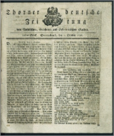 Thorner Deutsche Zeitung von Politischen 1796, Stück 39 + Beylage