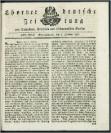 Thorner Deutsche Zeitung von Politischen 1796, Stück 40 + Beylage