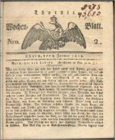 Thorner Wochen-Blatt 1818, Nro. 2