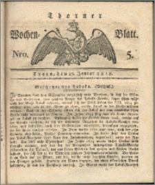 Thorner Wochen-Blatt 1818, Nro. 5